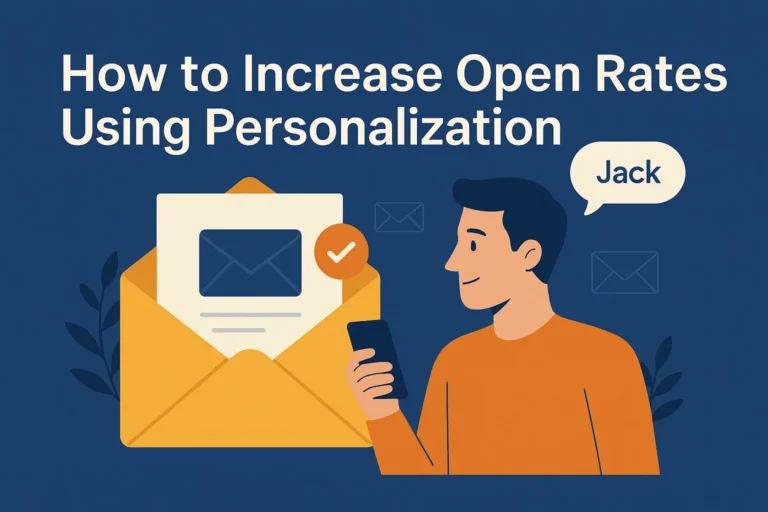 How to Increase Open Rates Using Personalization: Tactics, Psychology & Real Examples