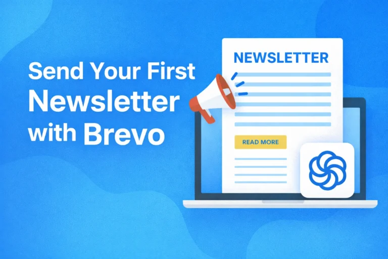 How to Send Your First Newsletter with Brevo